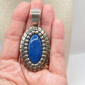 Carolyn Pollack Relios Sterling Silver Lapis Lazuli Pendant